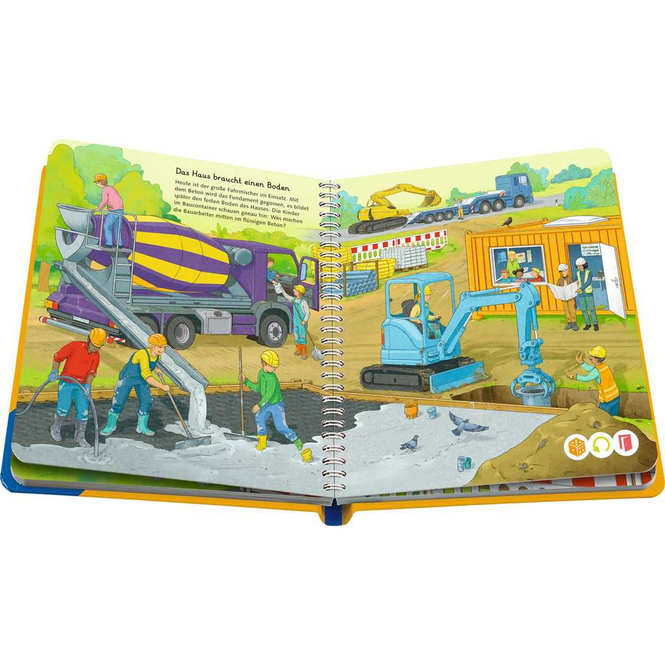 tiptoi® Buch - Mein Wörterbilderbuch - Baustelle