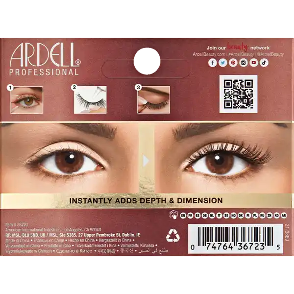 Balayage Wispies Bronde Wimpern