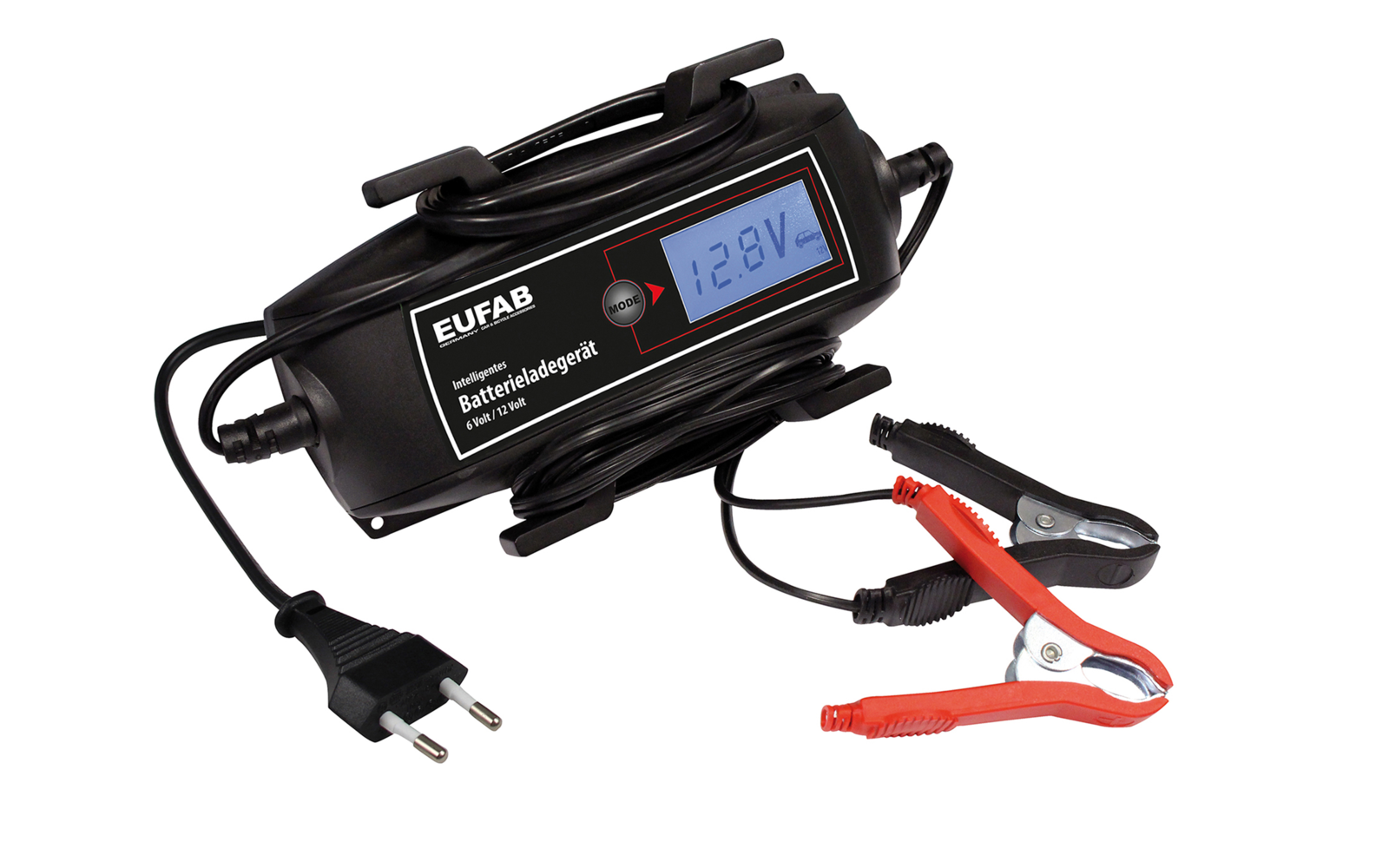 Eufab Intelligentes Batterieladegerät 6/12 V