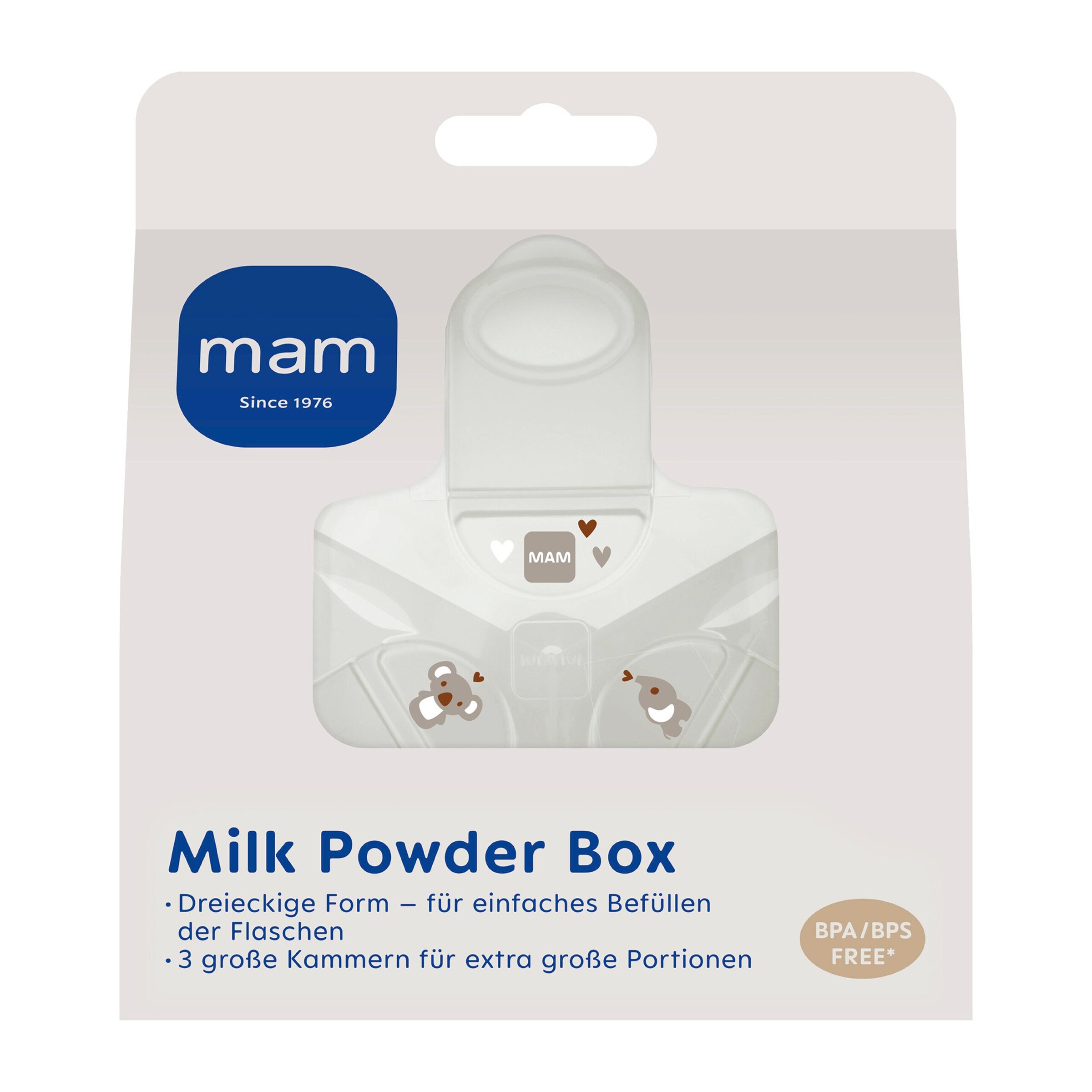 MAM Milchpulver-Portionierer beige