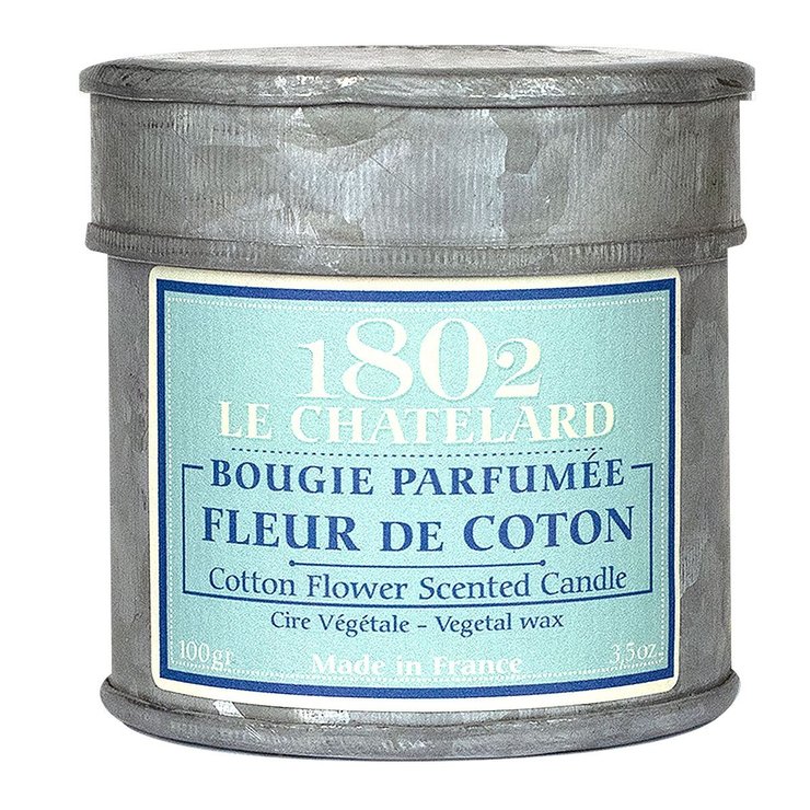 Bougie parfumée fleur de coton 100g
