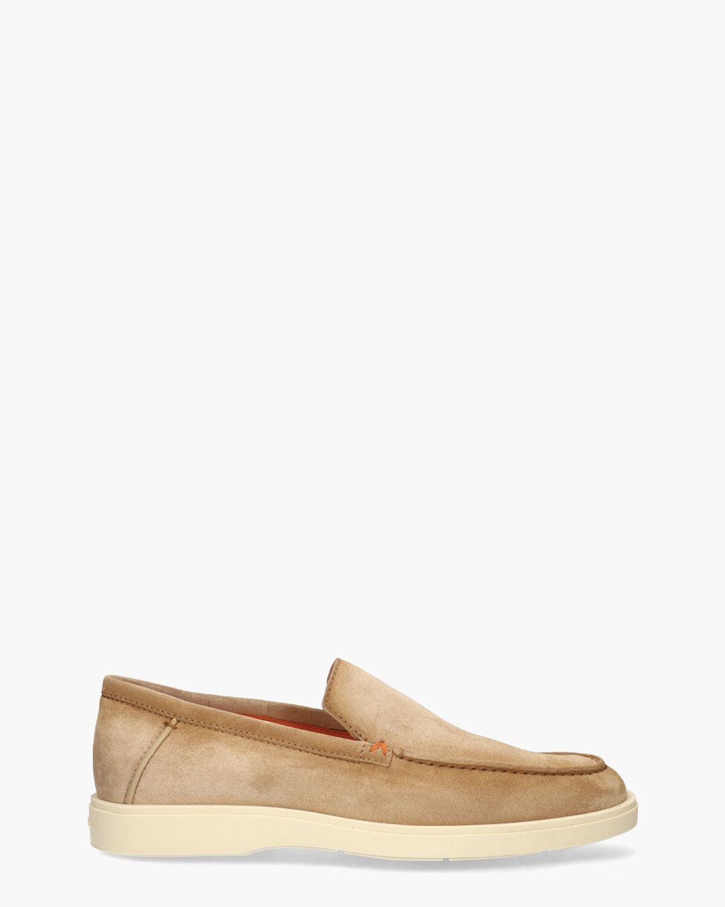 Santoni 17824 Beige Herenloafers