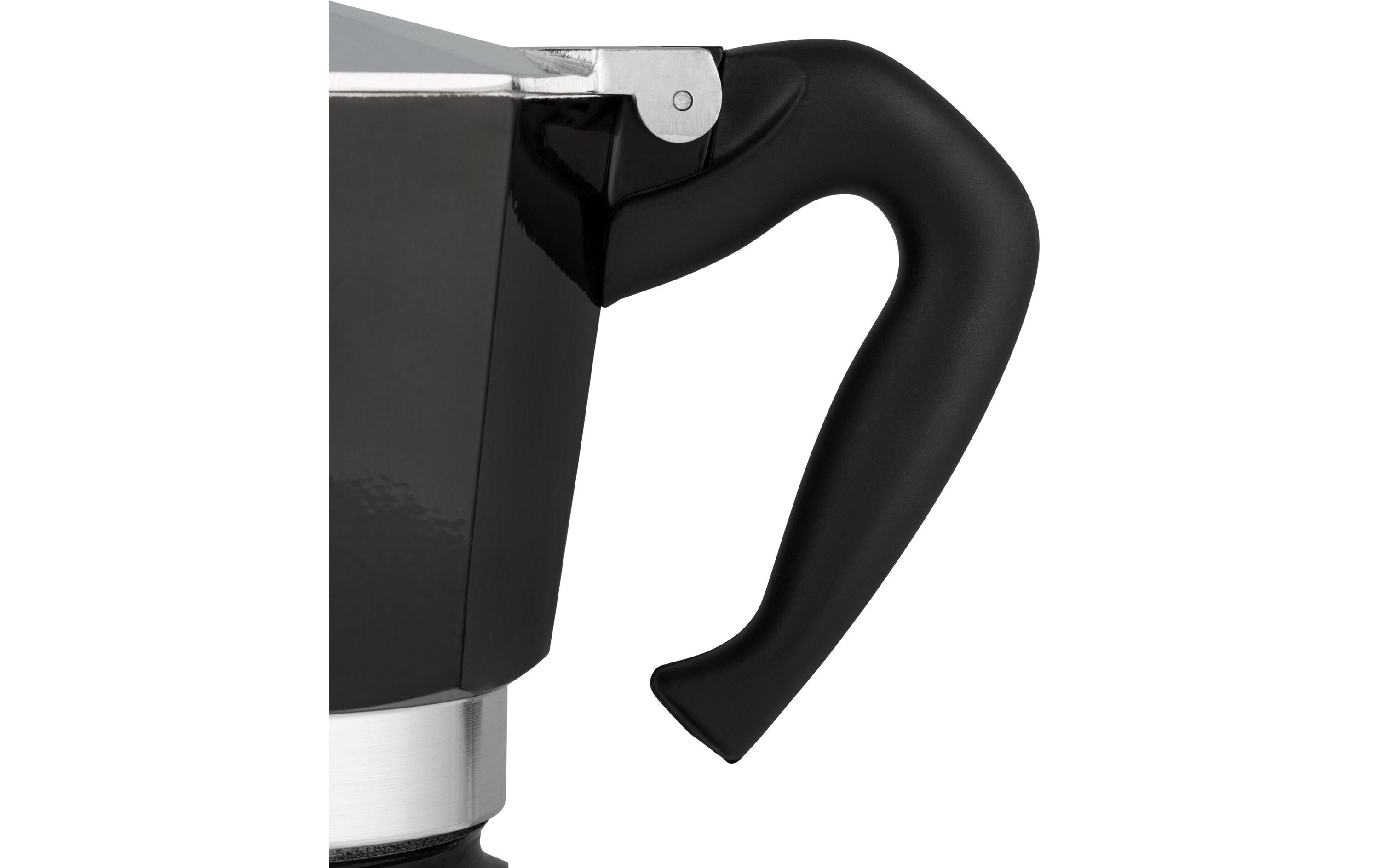 Espressokocher Moka Express 3 Tassen, SchwarzItalienische Espressokanne – ein Design-Klassiker