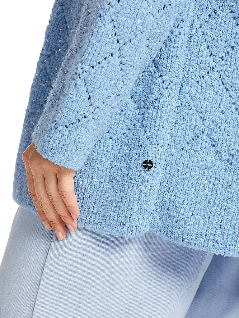 MARC CAIN Strickjacke hellblau