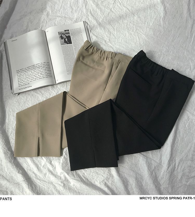 MRCYC - Rechte broek met split