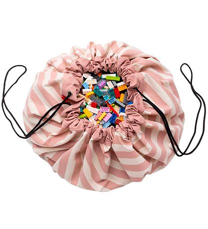 Play&Go Leget?jst?ppe - ?140 - Stripes New Pink