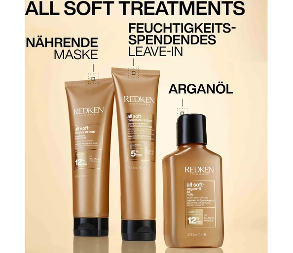 Redken All Soft Moisture Restore Leave-in Treatment