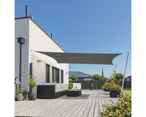 Parasol Cannes Rechthoek 2x3m Antraciet
