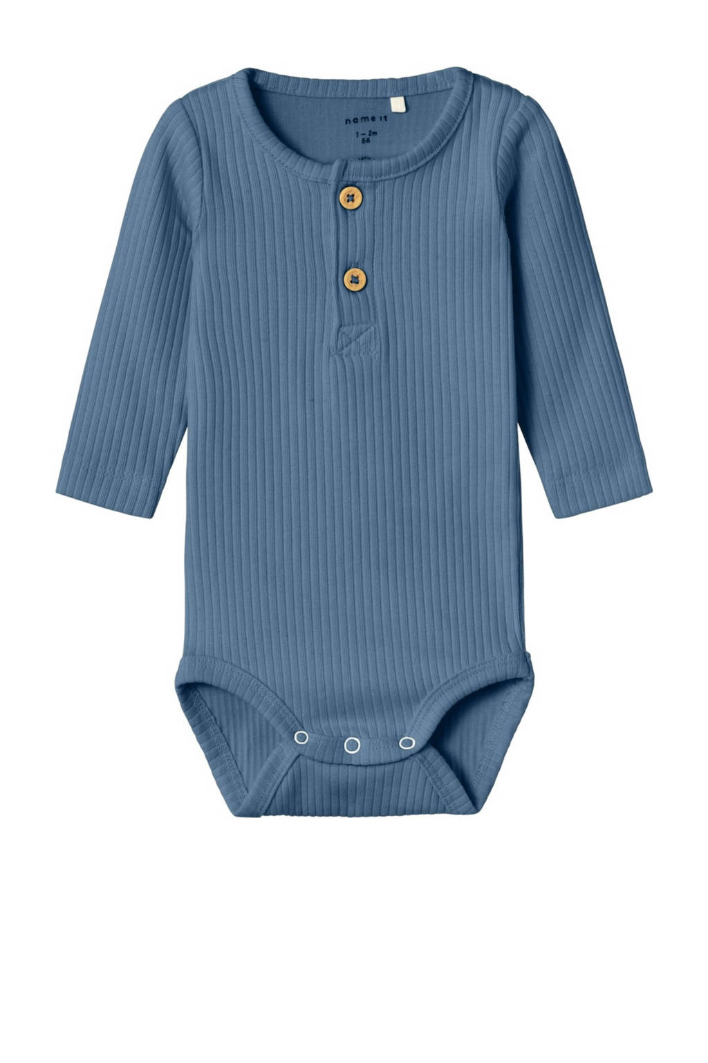 NAME IT romper NBMLIBER - set van 2 blauw/offwhite