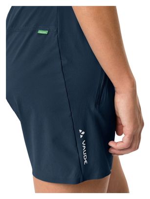 Short de Randonnée Femme Vaude Scopi II Bleu Navy