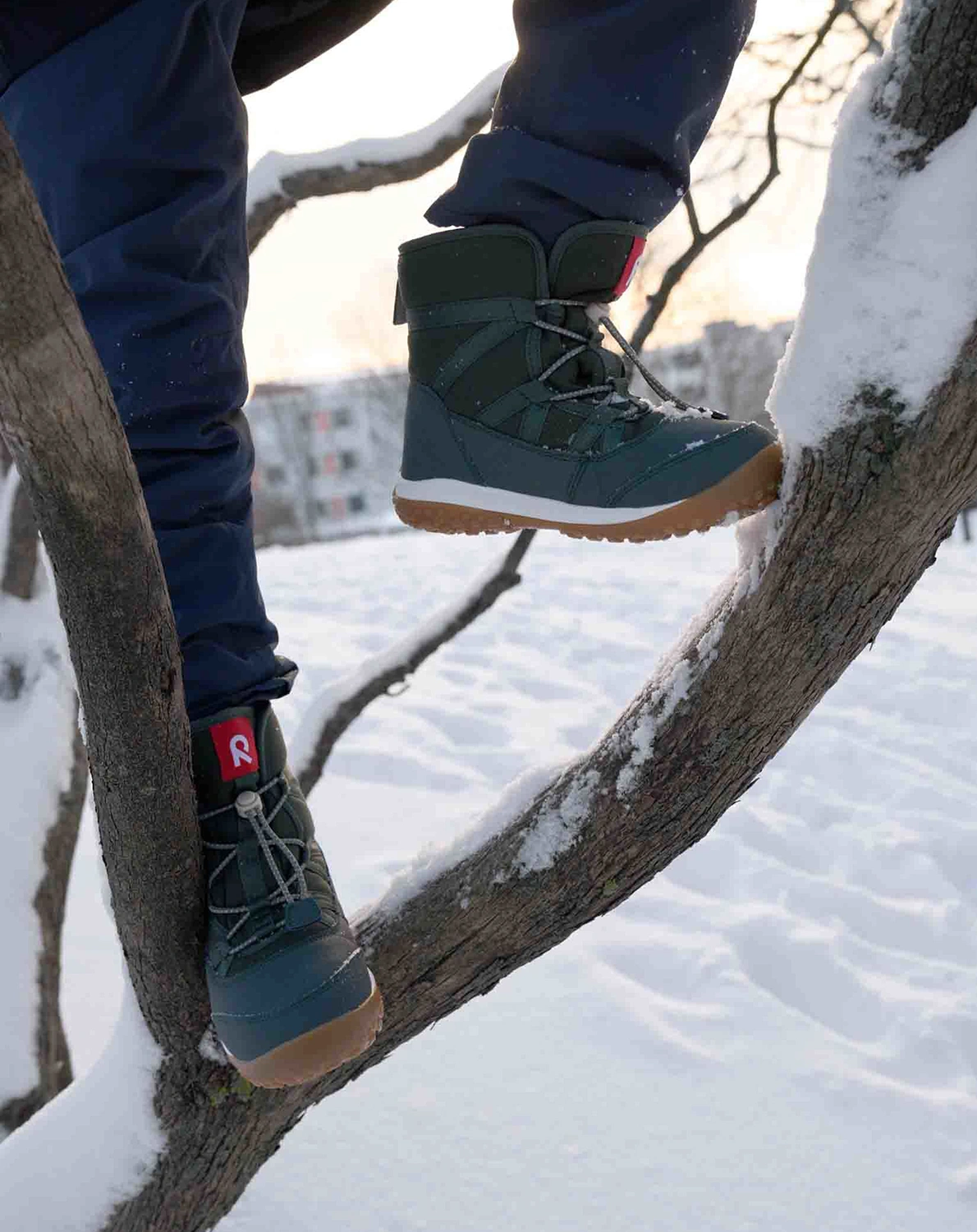 Winterboots MYRSKY in thyme green