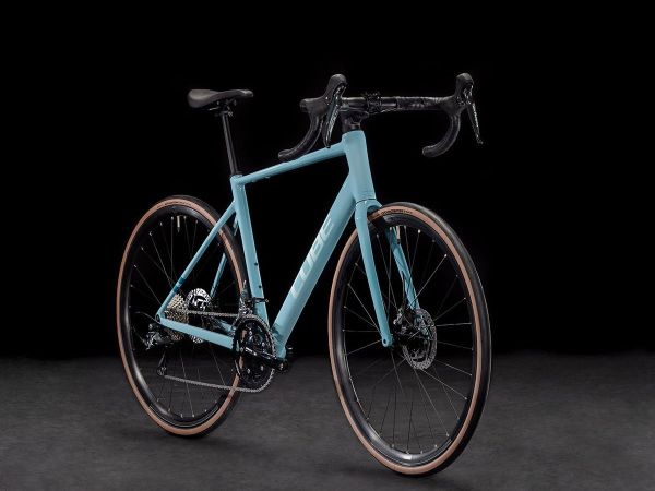 Cube Attain Race Tealgrey - Racercykel - 2025