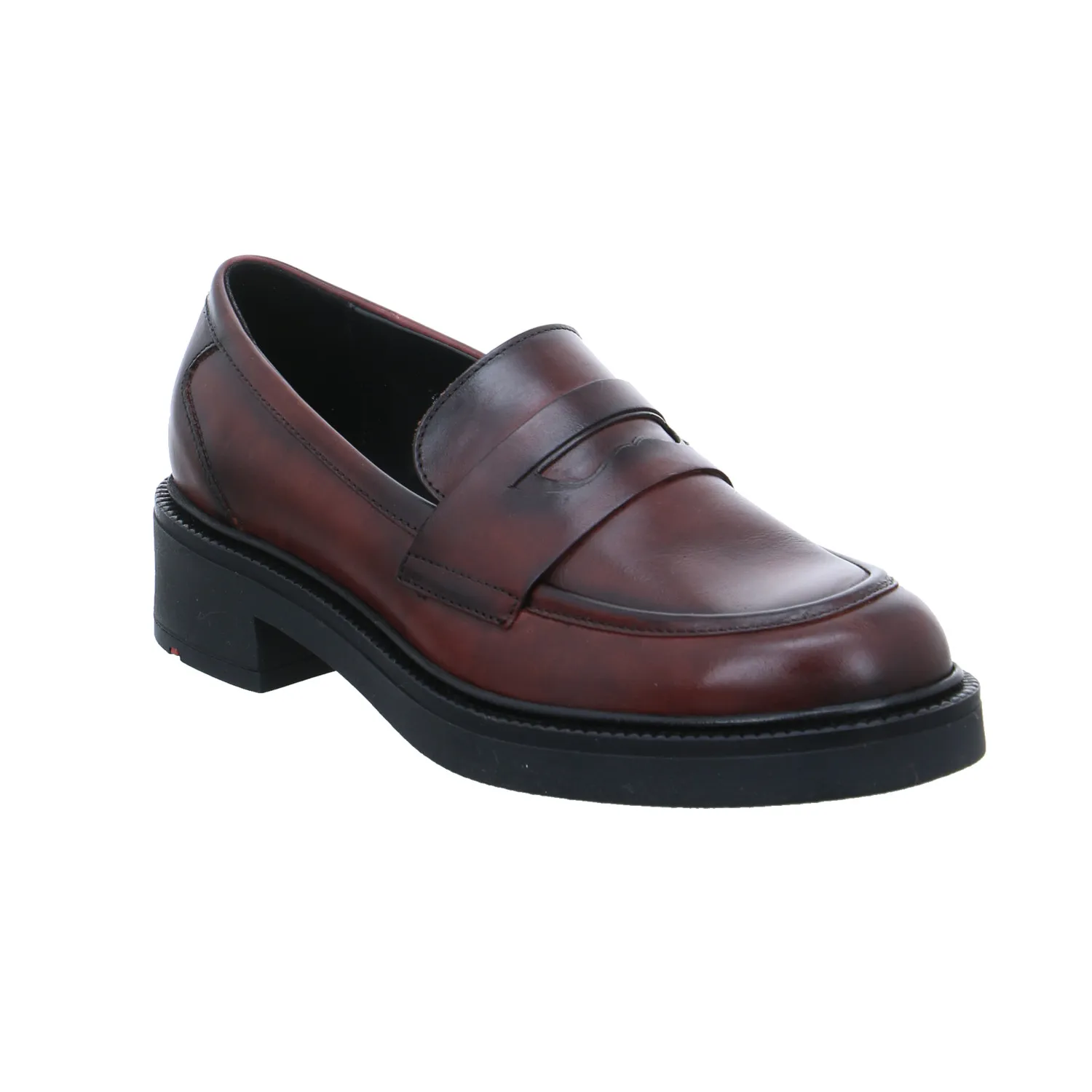 LLOYD Slipper Bordeau Leder