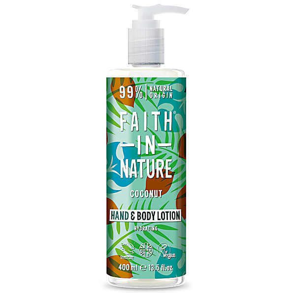 Faith In Nature Hand & Bodylotion Coconut 400ML