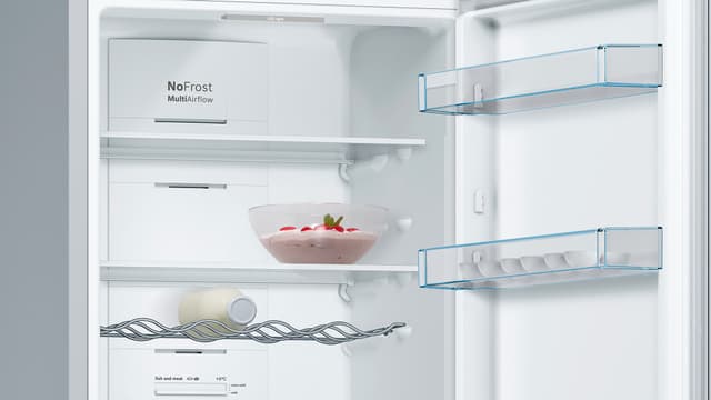 Bosch kølefryseskab KGN36VLED (stål-look)