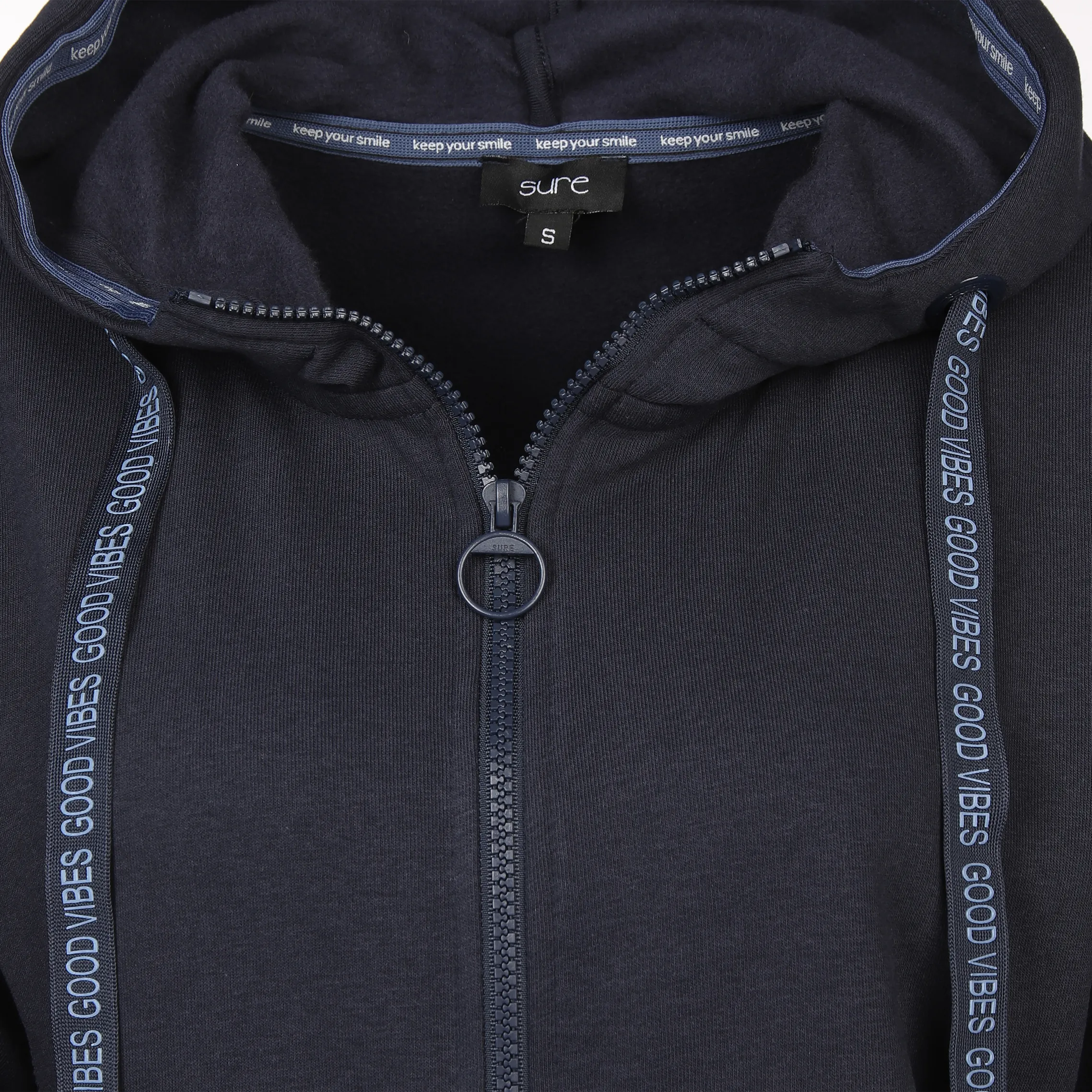 Damen Sweat-Cardigan mit Kapuze