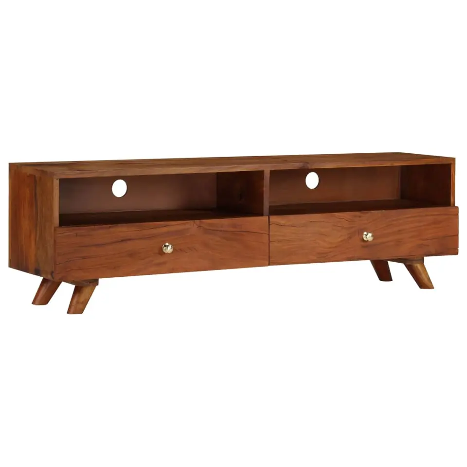 vidaXL - Tv-kast - Bruin - Hout