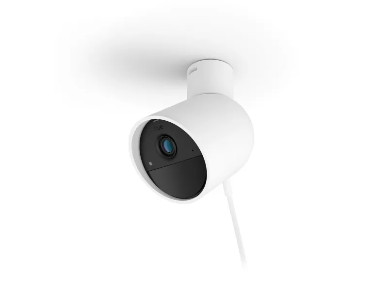 Philips Hue Secure - Netværksovervågningskamera - udendørs, indendørs - vejrbestandig - farve (Dag/nat) - 1920 x 1080 - audio - WiFi - Zigbee 3.0