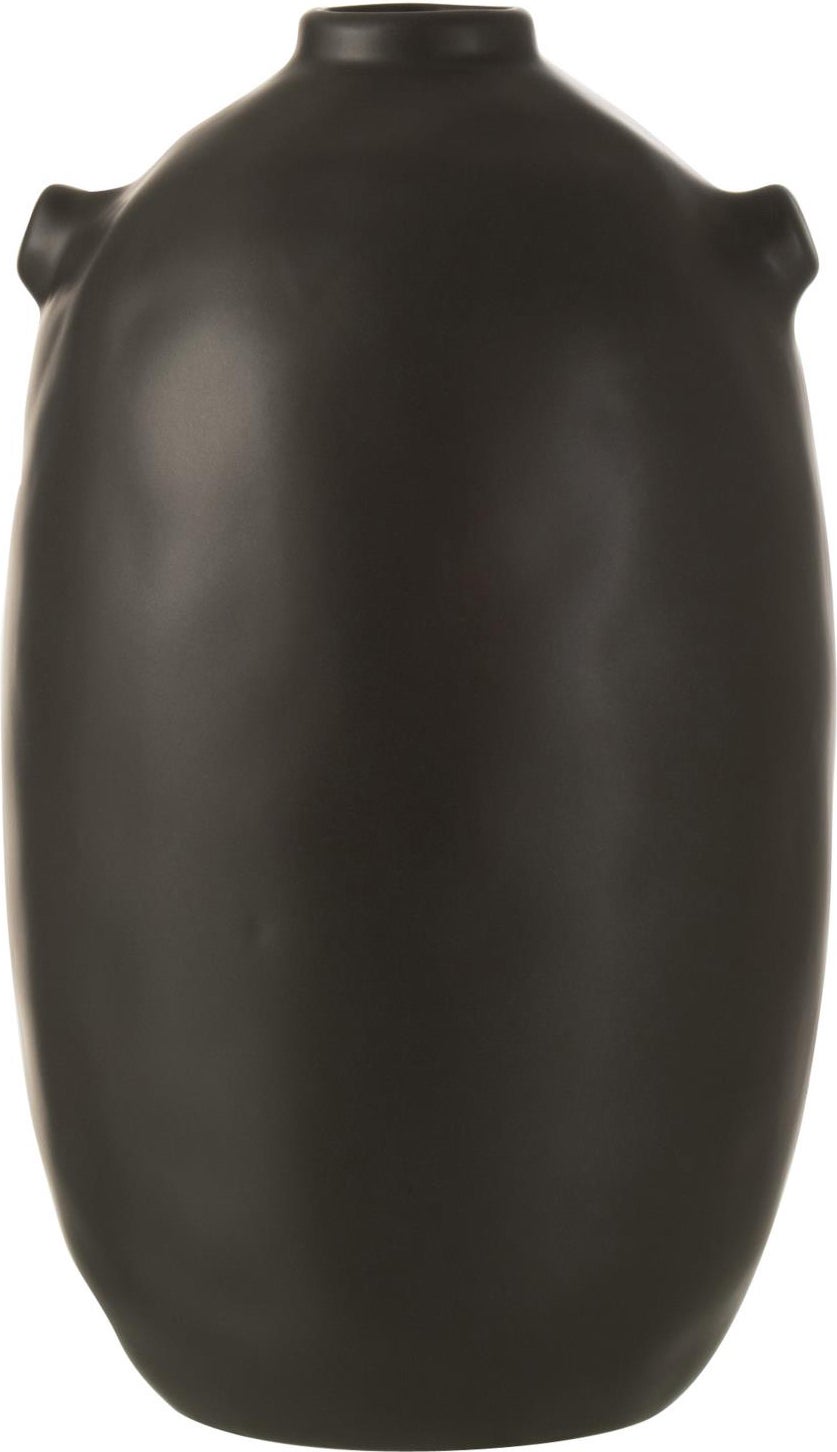 J-Line vaas Renaissance zwart D 16 H 27 cm