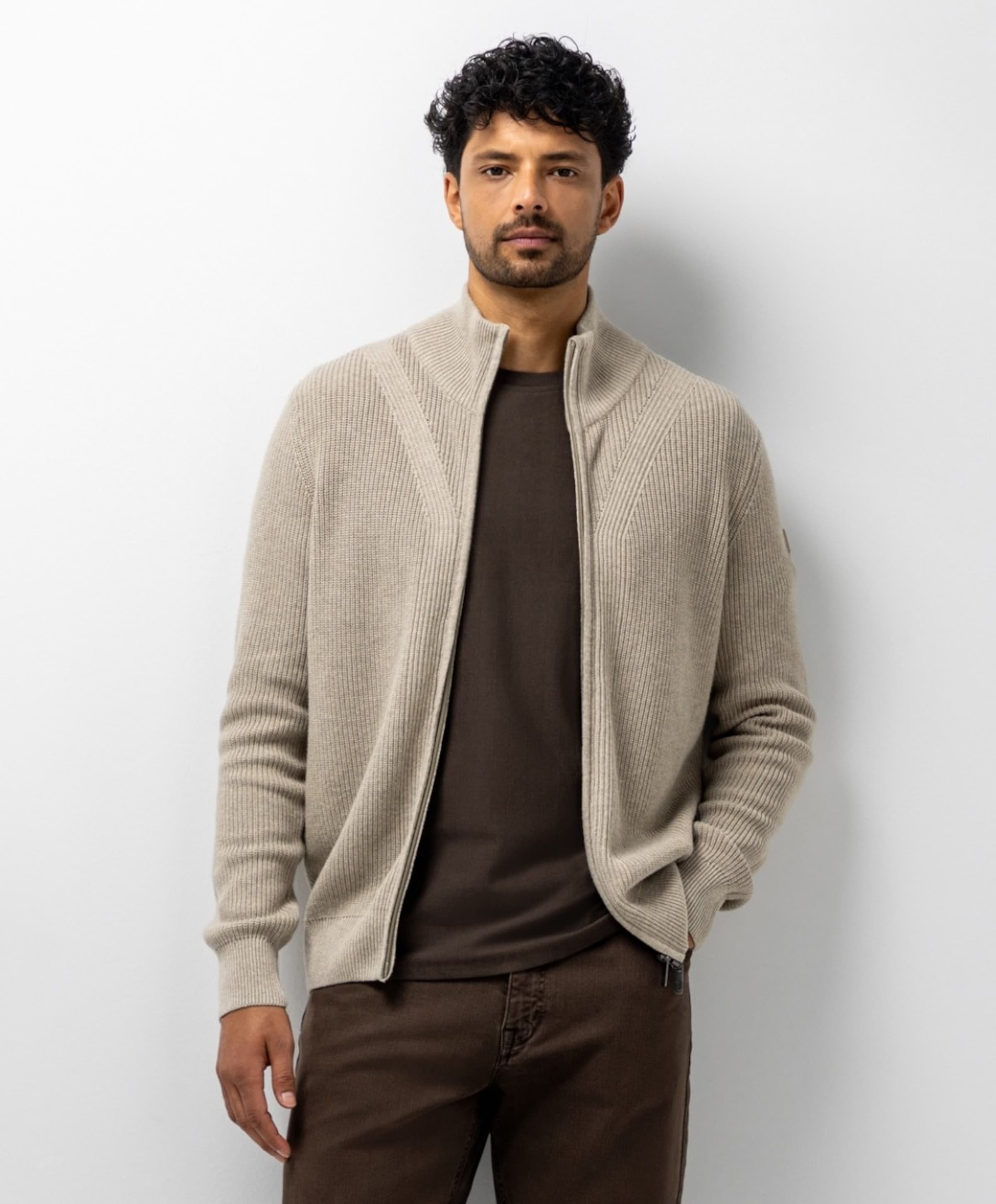State of Art Heren vest beige