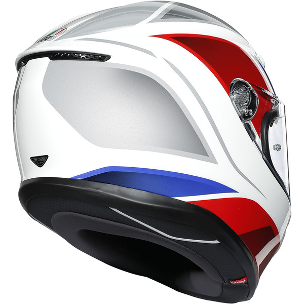 AGV - Casque K6 Hyphen Blanc / Rouge / Bleu / Gris
