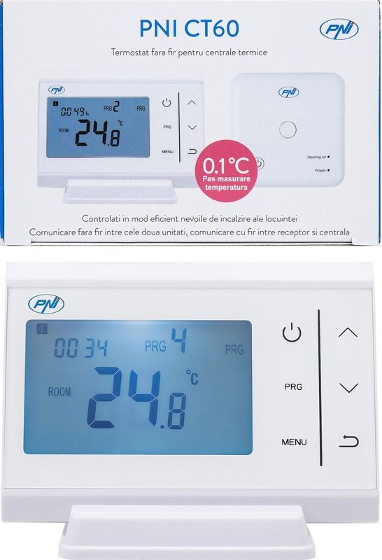 Thermostaat - Draadloos - Nauwkeurig - 3 Bedrijfsmodi