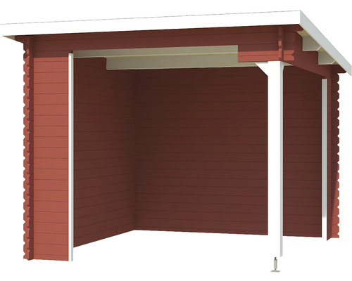 Gazebo Outdoor Life Buffalo 275 x 275 cm Zweeds rood