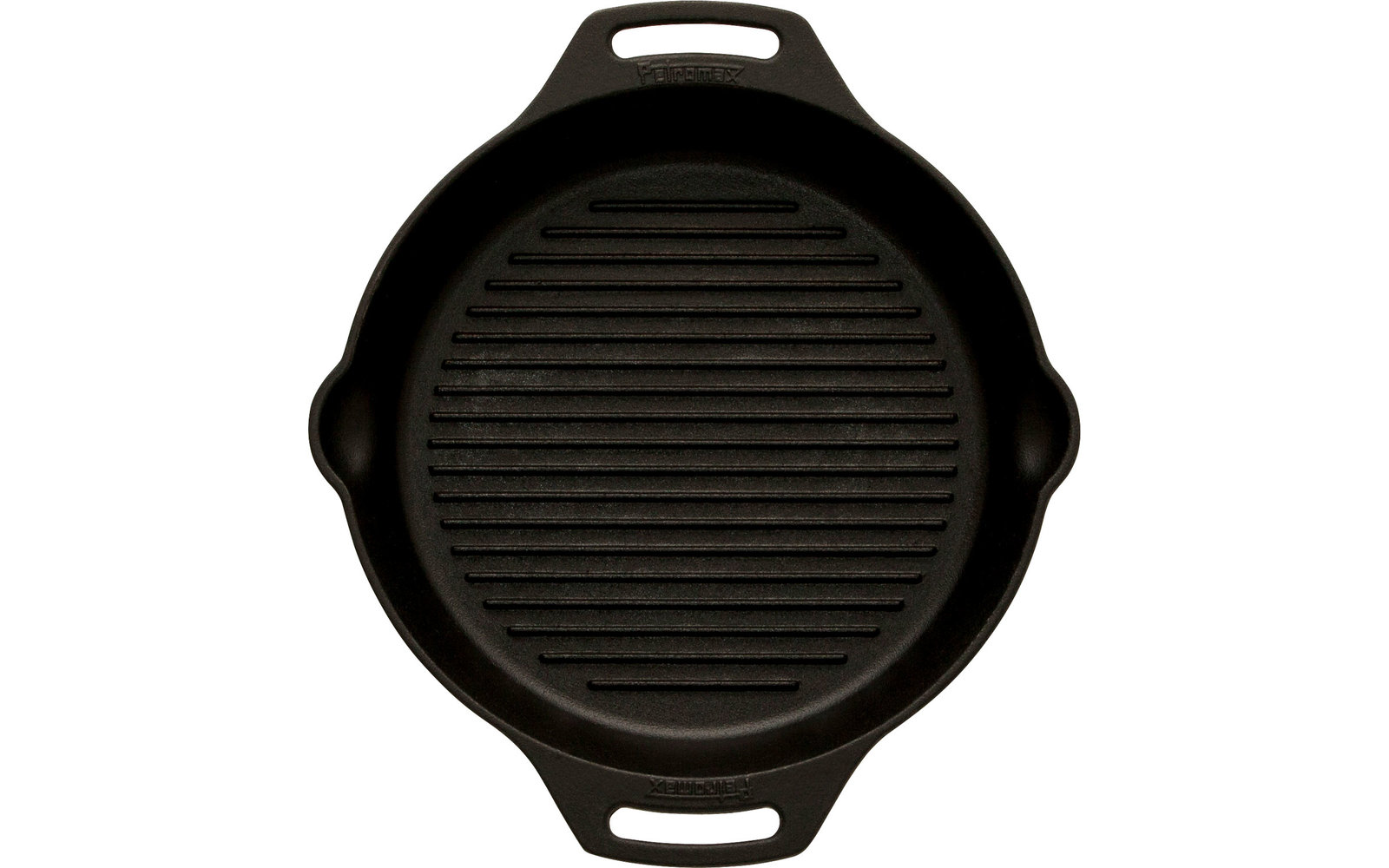 Petromax GP30h Gusseisen Grill-Feuerpfanne mit zwei Henkeln 30 cm
