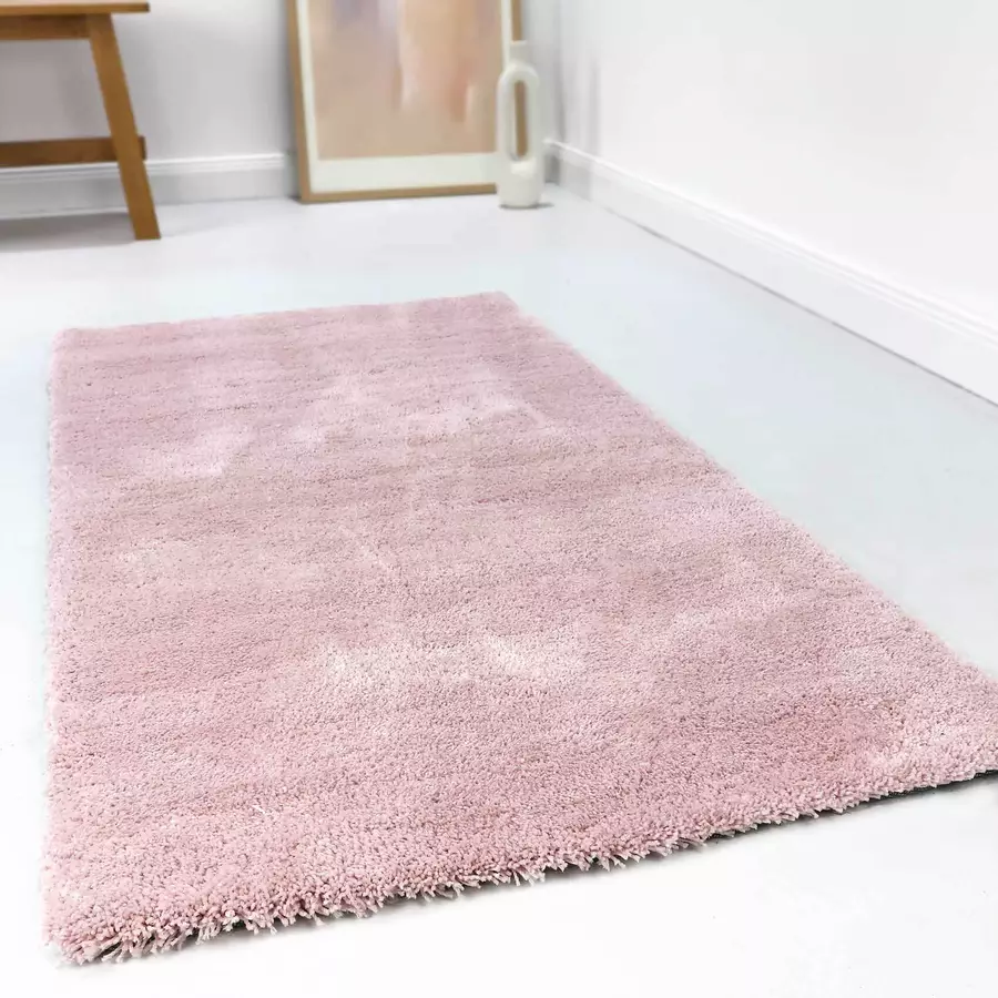 Esprit Hochflorteppich #relaxx rosa
