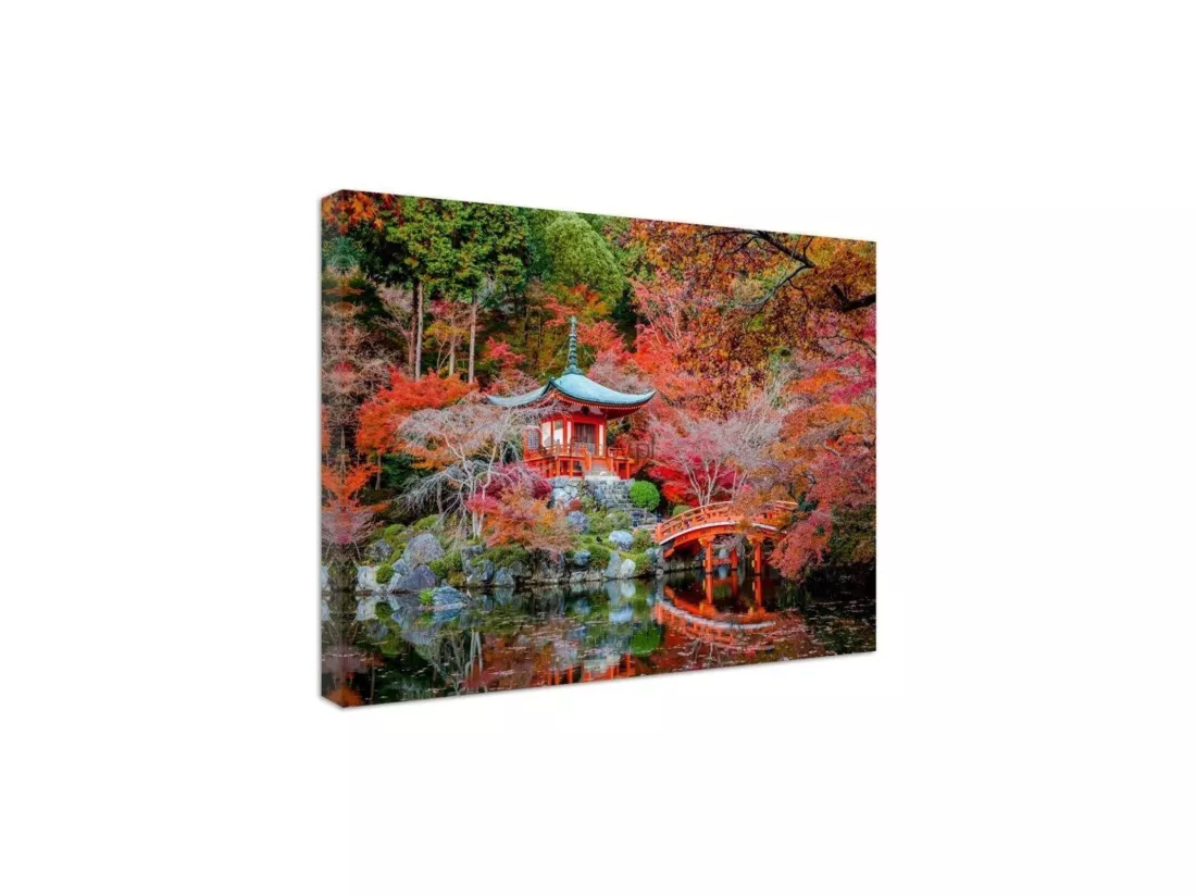 Tableau jardin à la japonaise - 70 x 100 cm