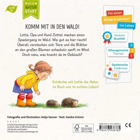 Ravensburger Lotta entdeckt die Welt: Wald
