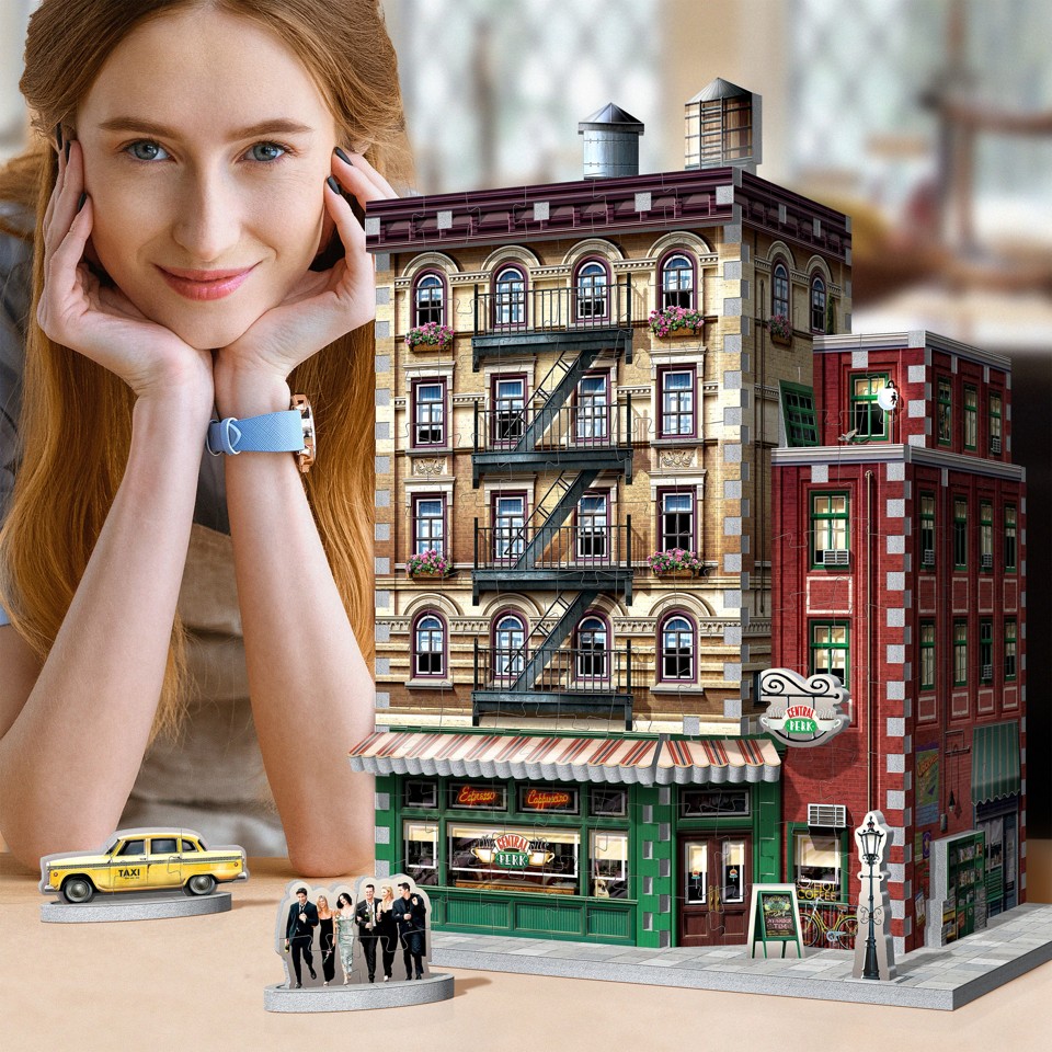 Wrebbit 3D Puslespil - FRIENDS - Central Perk