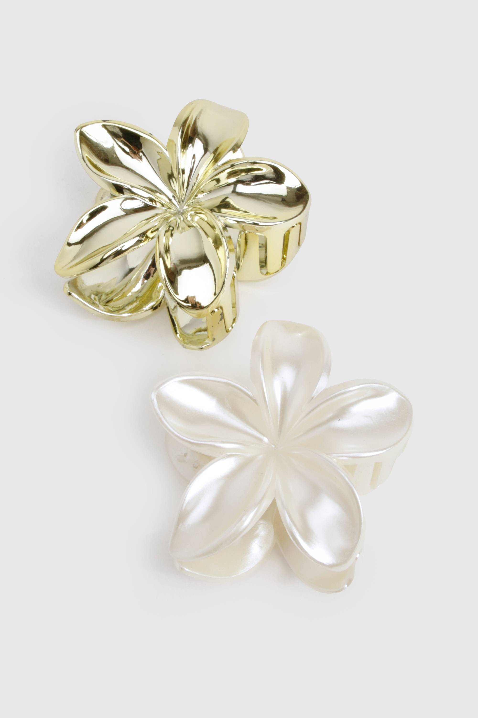 boohoo Pince à cheveux grande fleur – Pack de 2