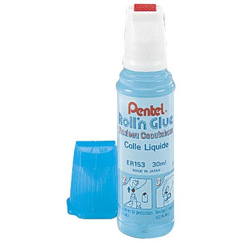 Colle glue roller Pentel Roll'n Glue - flacon de 30 ml