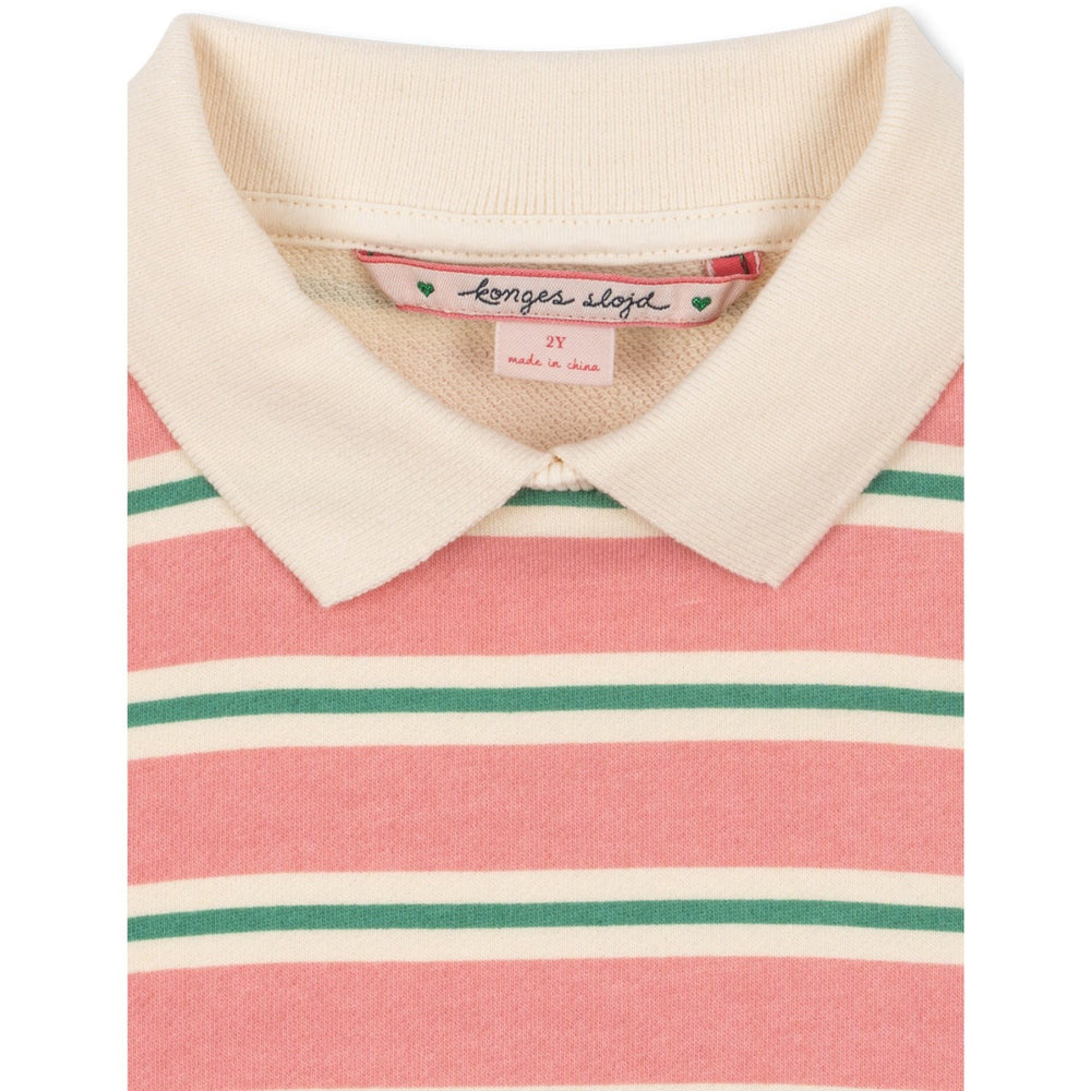 Køb Konges Sløjd Blush Bound Stripe Spotty Ls Polo Gots