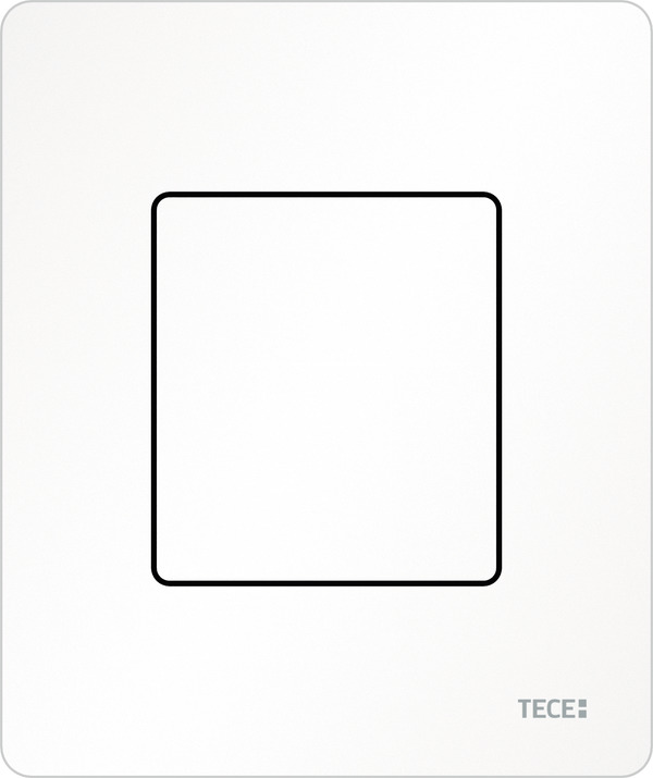 TECE Solid urinoir drukplaat mat wit
