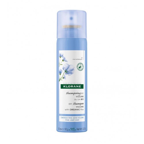 Klorane Linho BIO Champô Seco Volume cabelo fino 150ml