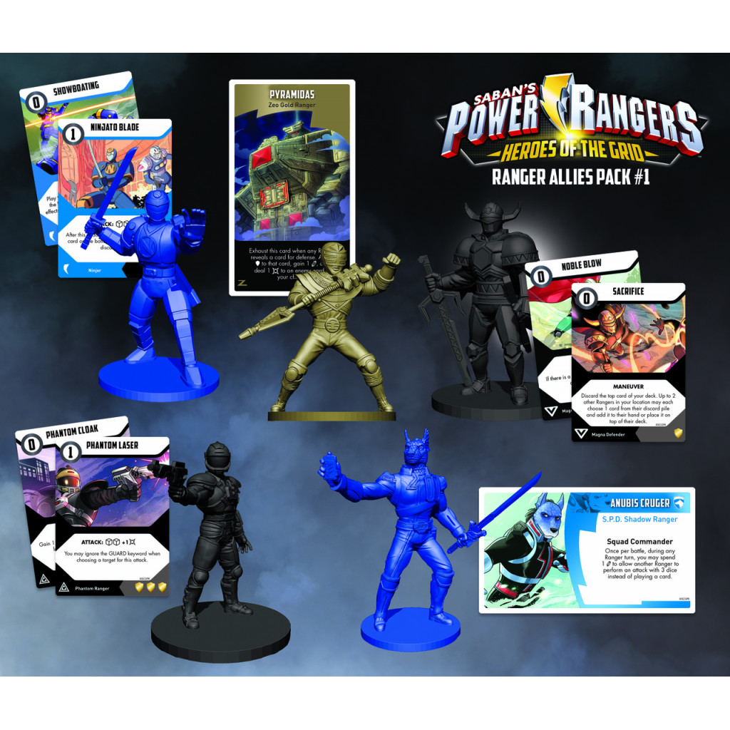 Power Rangers : Heroes of the Grid - Ranger Allies Pack 1