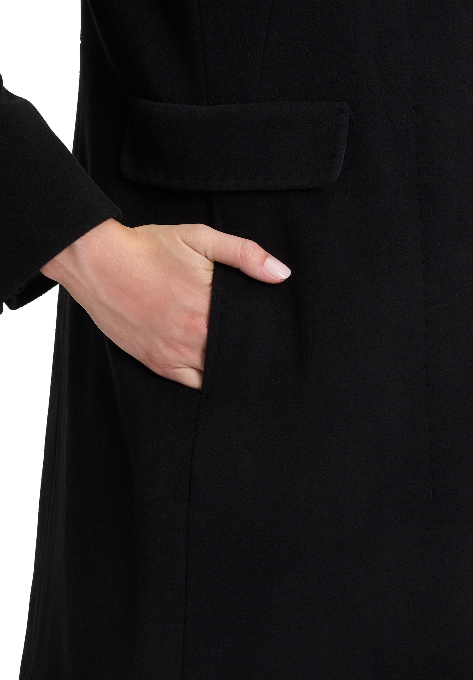 Gil Bret Wolljacke ohne Kapuze mit Stehkragen