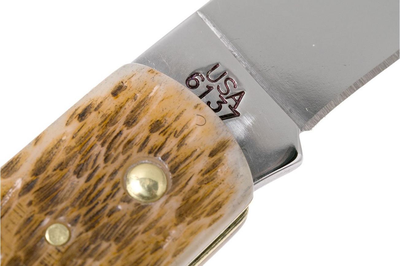 Case Sod Buster Jr Amber Jigged Bone, 00245, 6137 SS zakmes
