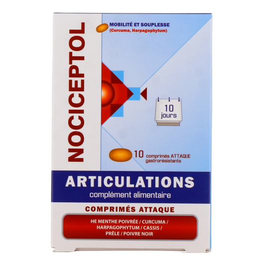 Nociceptol Articulations Comprimés Attaque - Mobilité articulaire
