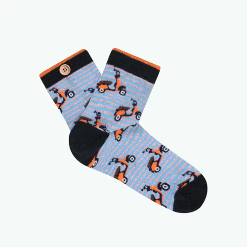 Chaussettes Maëva & Ugo gris
