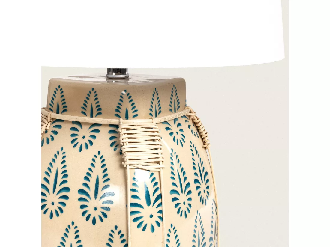 Lampe à Poser Céramique Ariché Blanc
