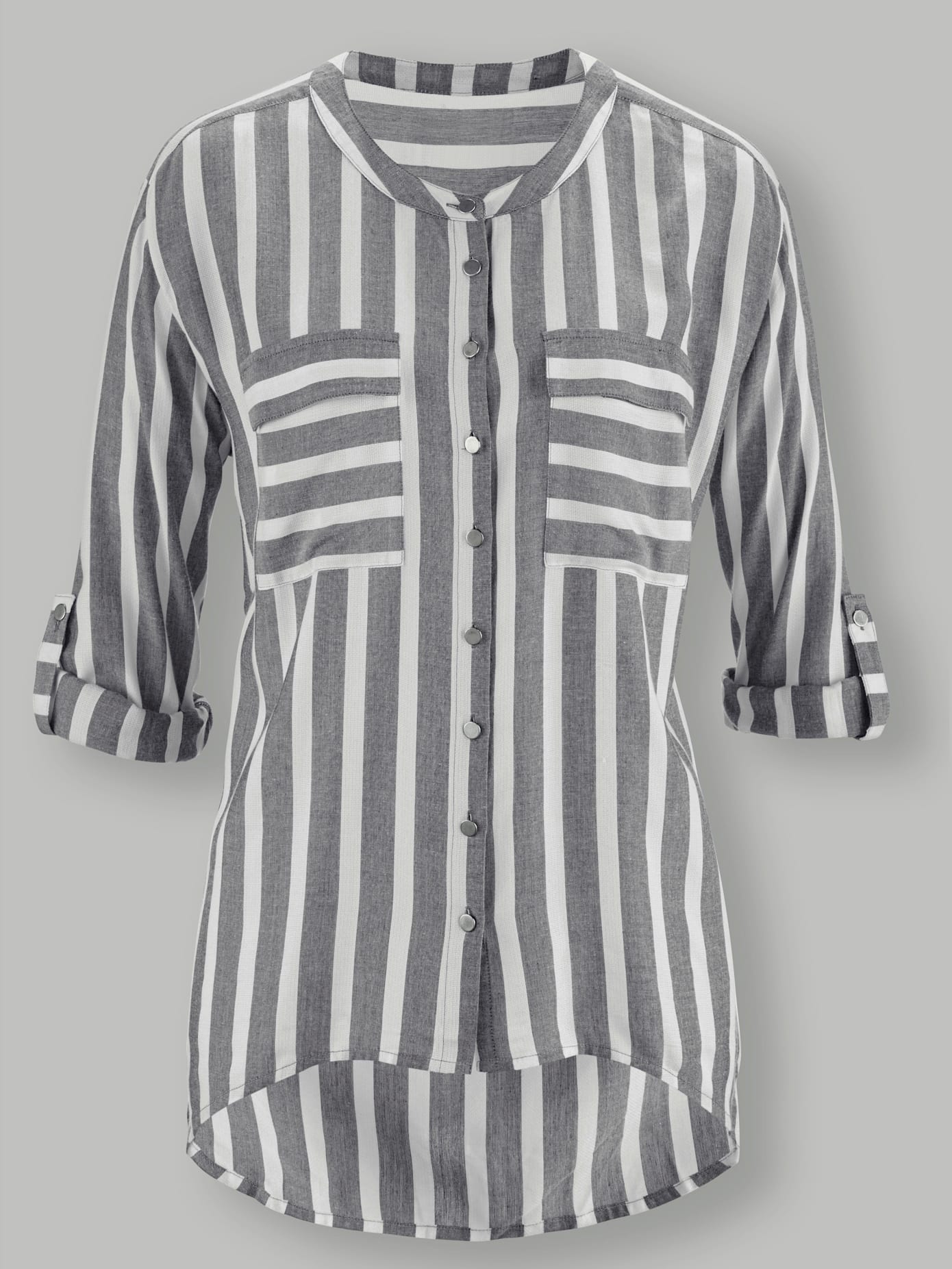 Chemisier rayé pure viscose