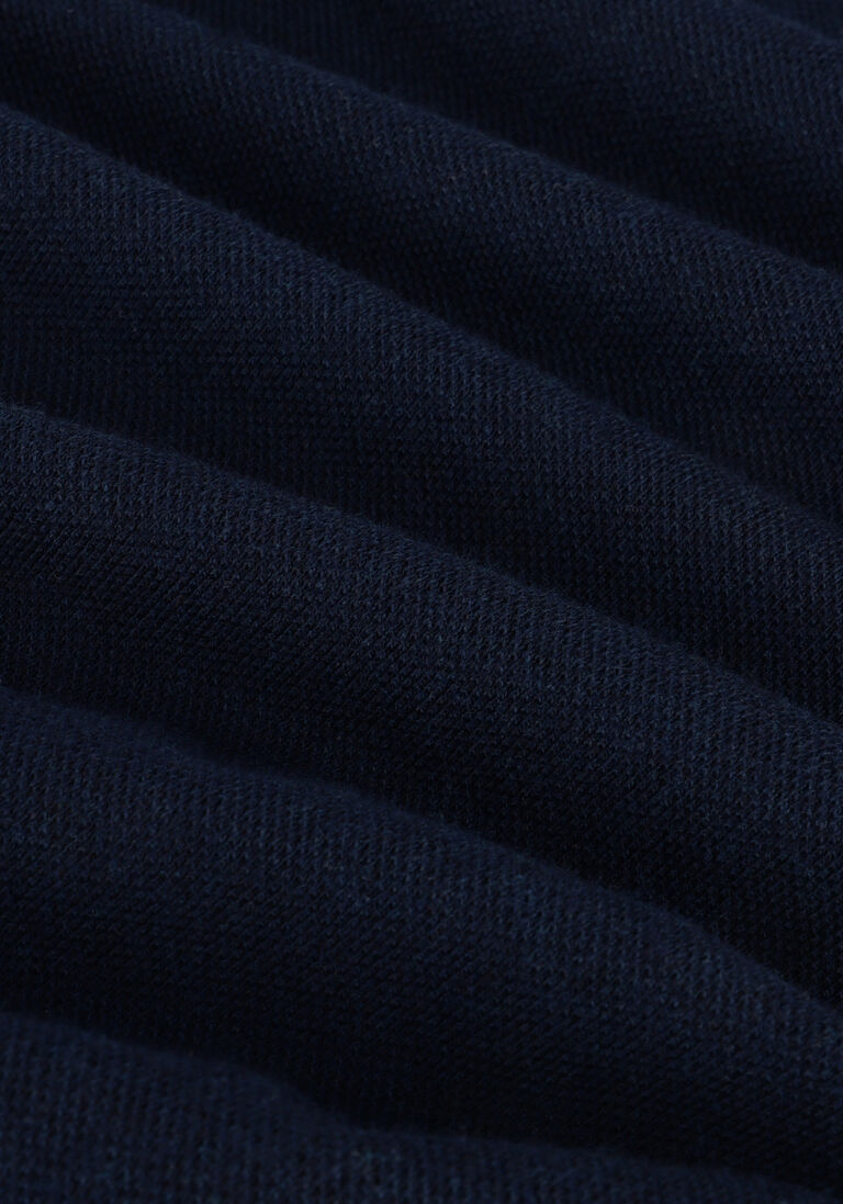 DSTREZZED donkerblauwe dstrezzed casual overhemd shirt melange pique