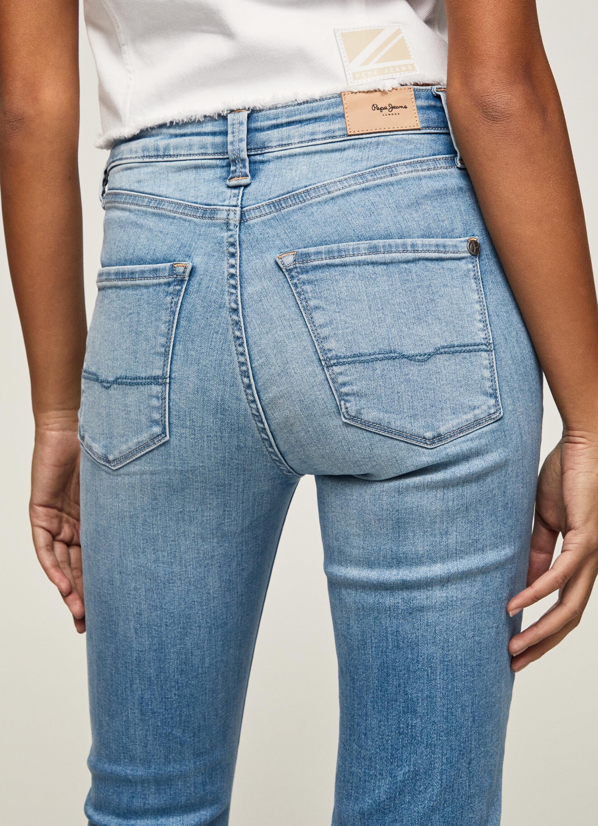 Calça jeans Jean Dion Fit Flare de cintura alta - jeans