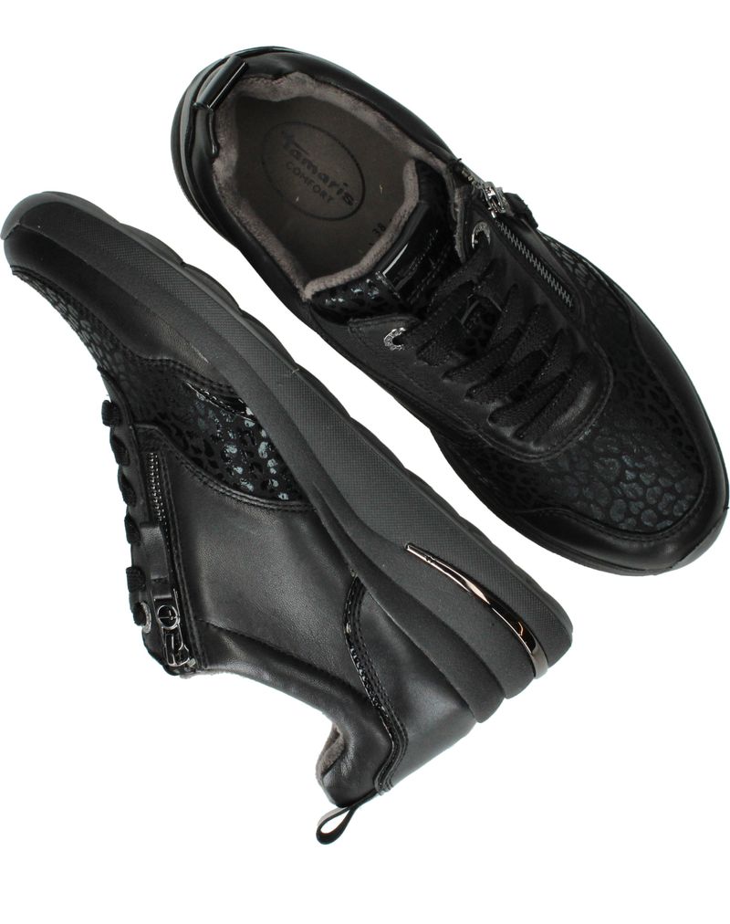 Tamaris comfort Sneakers Zwart Dames