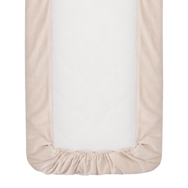 Witlof For Kids Velvet Rib Tuck-Inn Ledikantdeken - Soft Sand