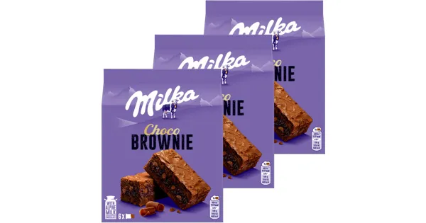 Milka Choco Brownie 3x150G