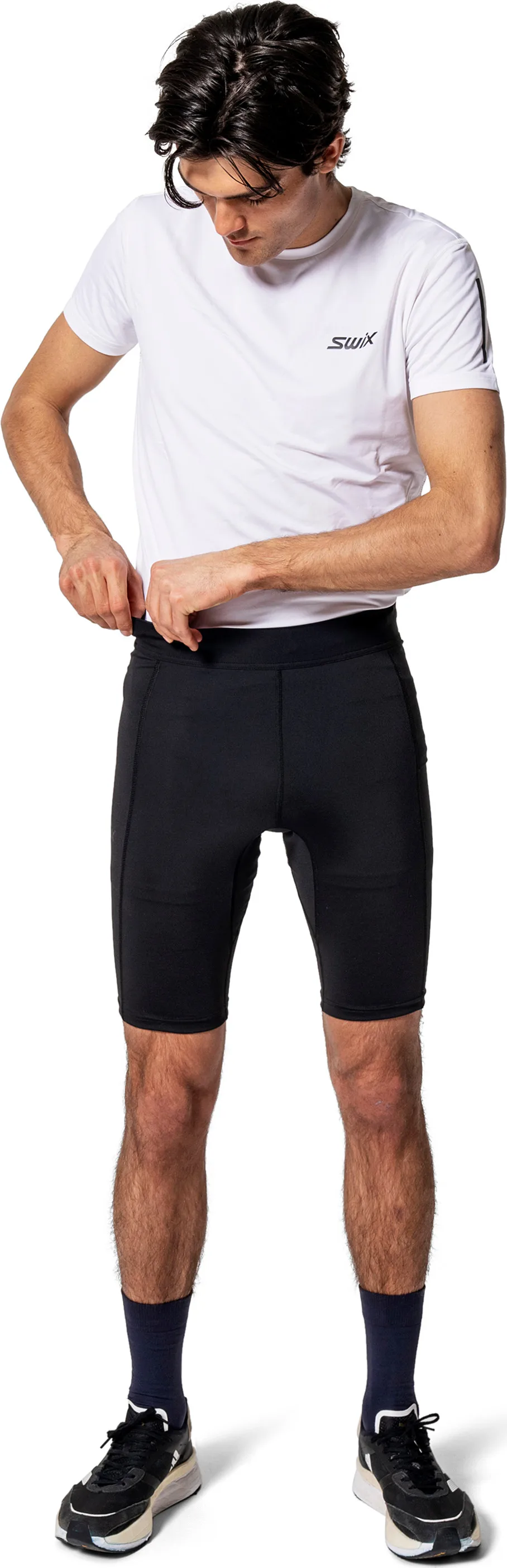 Swix Men's Pace Half Tights Black